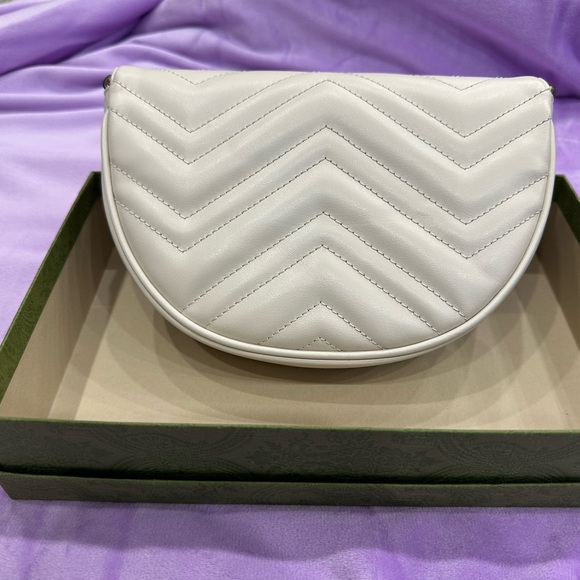 Gucci White Quilted Women's Bag - Picture 3 of 6